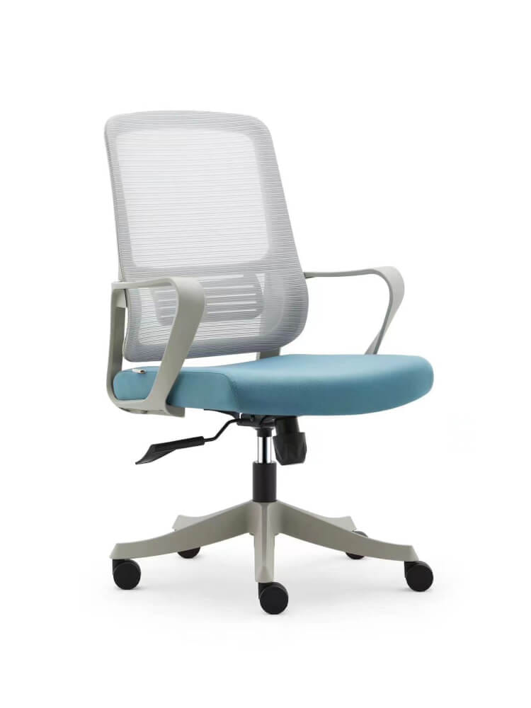 เก้าอี้สำนักงาน MEDILA รุ่น CH0179GY-LB สีเทา-ฟ้า